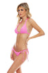 Luli Fama Pura Curiosidad Wavy Ruched Back Full Tie Side Bottom
